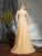 A-Line/Princess Scoop Applique Sleeveless Long Chiffon Mother of the Bride Dresses CICIP0007368