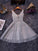 A-Line/Princess Sleeveless Straps Tulle Applique Short/Mini Dresses CICIP0008130