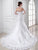 Trumpet/Mermaid Beading Sweetheart Sleeveless Applique Organza Wedding Dresses CICIP0006587