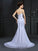 Trumpet/Mermaid Sweetheart Sleeveless Long Lace Wedding Dresses CICIP0006624
