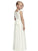 A-Line/Princess Chiffon Ruffles Sleeveless Scoop Floor-Length Flower Girl Dresses CICIP0007823