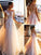A-Line/Princess Bateau Applique Short Sleeves Sweep/Brush Train Tulle Wedding Dresses CICIP0006668
