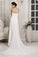 Sheath/Column Sweetheart Sleeveless Ruffles Long Chiffon Wedding Dresses CICIP0006952