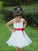 A-line/Princess Spaghetti Straps Hand-made Flower Short Organza Flower Girl Dresses CICIP0007747