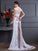 Trumpet/Mermaid Sleeveless Applique Long Satin Wedding Dresses CICIP0006735
