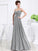 A-Line/Princess Sweetheart Sleeveless Chiffon Pleats Long Bridesmaid Dresses CICIP0005559