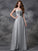 A-line/Princess Sweetheart Ruffles Sleeveless Long Chiffon Bridesmaid Dresses CICIP0005598