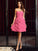 A-Line/Princess Sweetheart Ruched Sleeveless Short Chiffon Bridesmaid Dresses CICIP0005375