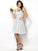A-Line/Princess Sweetheart Pleats Sleeveless Short Chiffon Bridesmaid Dresses CICIP0005177