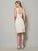 Sheath/Column Scoop Sleeveless Short Chiffon Bridesmaid Dresses CICIP0005508