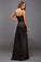 Sheath/Column One-Shoulder Sleeveless Ruffles Long Satin Bridesmaid Dresses CICIP0005611