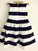 A-Line/Princess Satin Bowknot Scoop Sleeveless Knee-Length Flower Girl Dresses CICIP0007919