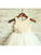 A-line/Princess Straps Sleeveless Hand-made Flower Tea-Length Tulle Flower Girl Dresses CICIP0007856
