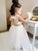 A-Line/Princess Tulle Sash/Ribbon/Belt Scoop Sleeveless Knee-Length Flower Girl Dresses CICIP0007546