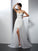 A-Line/Princess Sweetheart Applique Sleeveless Long Tulle Wedding Dresses CICIP0006728