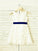 A-line/Princess Straps Sleeveless Layers Tea-Length Chiffon Flower Girl Dresses CICIP0007887