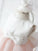 Ball Gown Jewel Sleeveless Bowknot Tea-Length Organza Dresses CICIP0007602