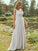 A-Line/Princess Chiffon Ruffles V-neck Sleeveless Floor-Length Bridesmaid Dresses CICIP0004971