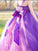 Ball Gown Straps Sleeveless Bowknot Floor-Length Tulle Flower Girl Dresses CICIP0007664