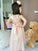 A-Line/Princess Chiffon Sequin Scoop Sleeveless Floor-Length Flower Girl Dresses CICIP0007549