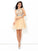 A-Line/Princess Sheer Neck Beading Sleeveless Short Net Cocktail Dresses CICIP0008413