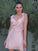 Sheath/Column Elastic Woven Satin Ruched Straps Sleeveless Short/Mini Homecoming Dresses CICIP0004777