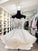Ball Gown Off-the-Shoulder Cut Short With Applique Organza White Homecoming Dresses CICIP0008073