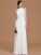 A-Line/Princess Halter Sleeveless Floor-Length Ruffles Chiffon Bridesmaid Dresses CICIP0005706