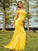 Sheath/Column Jersey Ruched Off-the-Shoulder Sleeveless Sweep/Brush Train Bridesmaid Dresses CICIP0004987
