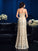 A-Line/Princess Strapless Lace Sleeveless Long Lace Mother of the Bride Dresses CICIP0007243