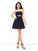 A-Line/Princess Strapless Beading Sleeveless Short Chiffon Cocktail Dresses CICIP0008499