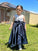 A-Line/Princess Taffeta Bowknot Scoop Sleeveless Tea-Length Flower Girl Dresses CICIP0007474