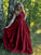 Ball Gown Off-the-Shoulder Sleeveless Floor-Length Applique Satin Dresses CICIP0004633