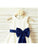 A-line/Princess Scoop Sleeveless Bowknot Knee-Length Satin Flower Girl Dresses CICIP0007610