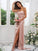 Sheath/Column Charmeuse Ruched One-Shoulder Sleeveless Floor-Length Bridesmaid Dresses CICIP0004892