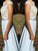 A-Line/Princess Chiffon Sheer Neck Sleeveless Sweep/Brush Train Applique Dresses CICIP0004718