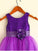 A-line/Princess Scoop Sleeveless Sequin Tea-Length Tulle Flower Girl Dresses CICIP0007722