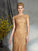 Sheath/Column Bateau Lace Short Sleeves Long Lace Mother of the Bride Dresses CICIP0007272