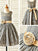 A-line/Princess Scoop Sleeveless Hand-made Flower Tea-Length Lace Flower Girl Dresses CICIP0007667