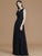 A-Line/Princess V-neck Sleeveless Floor-Length Sash/Ribbon/Belt Chiffon Bridesmaid Dresses CICIP0005812