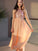 A-Line/Princess Chiffon Sequin Scoop Sleeveless Ankle-Length Junior/Girls Bridesmaid Dresses CICIP0005882