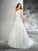 Sheath/Column Sweetheart Applique Sleeveless Long Satin Wedding Dresses CICIP0006806
