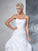 Ball Gown Strapless Applique Sleeveless Long Satin Wedding Dresses CICIP0006813