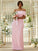 Sheath/Column Stretch Crepe Ruched One-Shoulder Sleeveless Floor-Length Bridesmaid Dresses CICIP0004996
