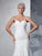 Trumpet/Mermaid Spaghetti Straps Lace Sleeveless Long Lace Wedding Dresses CICIP0006854
