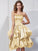 A-Line/Princess Strapless Sleeveless Short Satin Bridesmaid Dresses CICIP0005227