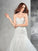 Sheath/Column Sweetheart Applique Sleeveless Long Satin Wedding Dresses CICIP0006806