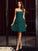 A-Line/Princess Sweetheart Ruched Sleeveless Short Chiffon Bridesmaid Dresses CICIP0005375