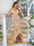 Trumpet/Mermaid Jersey Ruffles V-neck Sleeveless Asymmetrical Bridesmaid Dresses CICIP0004937