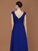 A-Line/Princess V-neck Sleeveless Floor-Length Chiffon Ruffles Bridesmaid Dresses CICIP0005715